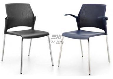 SILLA DE COLECTIVIDAD REPLAY :: Muebles de Oficina: Equilibrio Modular